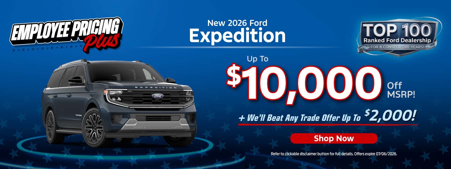 Ford Employee Pricing Plus Stivers Discount Expedition