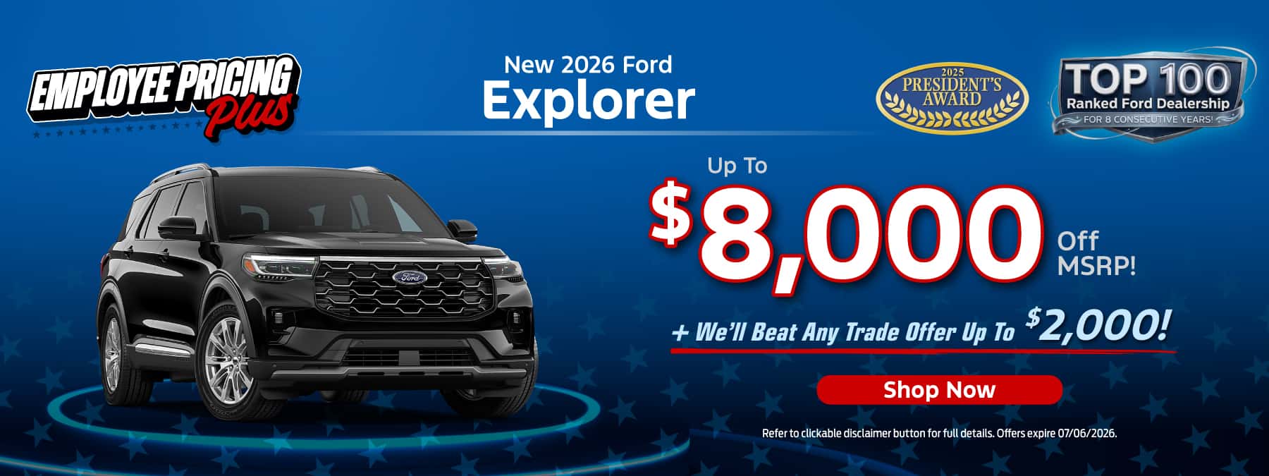 Ford Employee Pricing Plus Stivers Discount Explorer