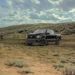 2026 Ford F150 Driver Side Profile in the Desert