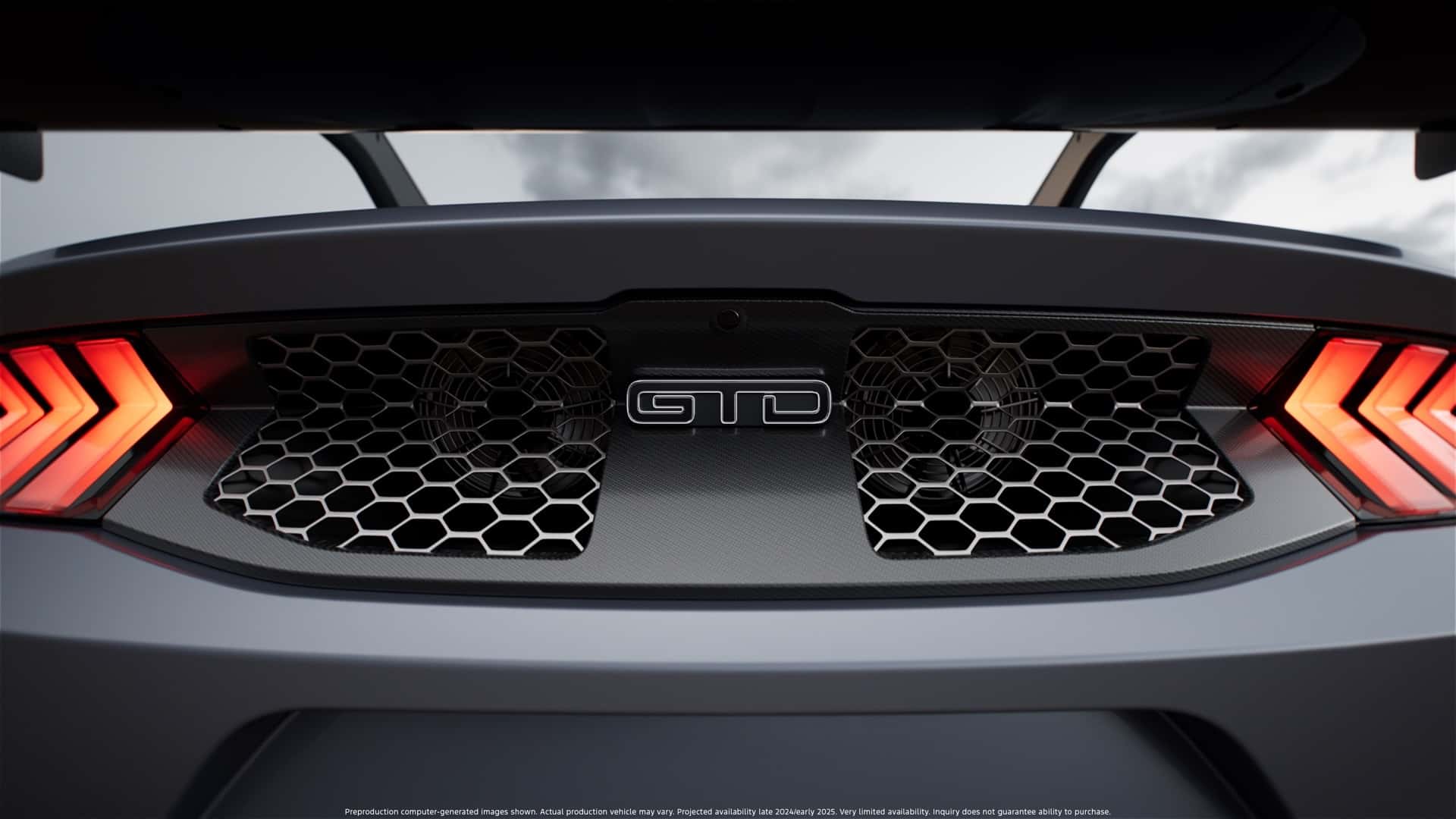 Ford Mustang GTD Grill