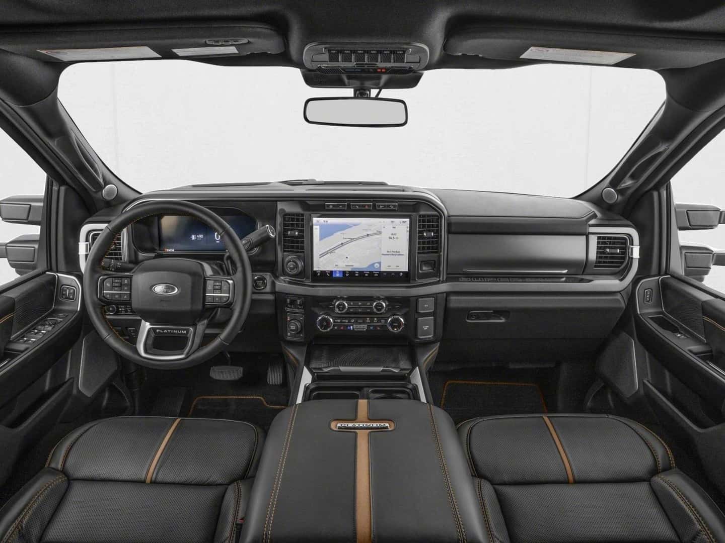 2026 Ford F250 Platinum Interior Dash View