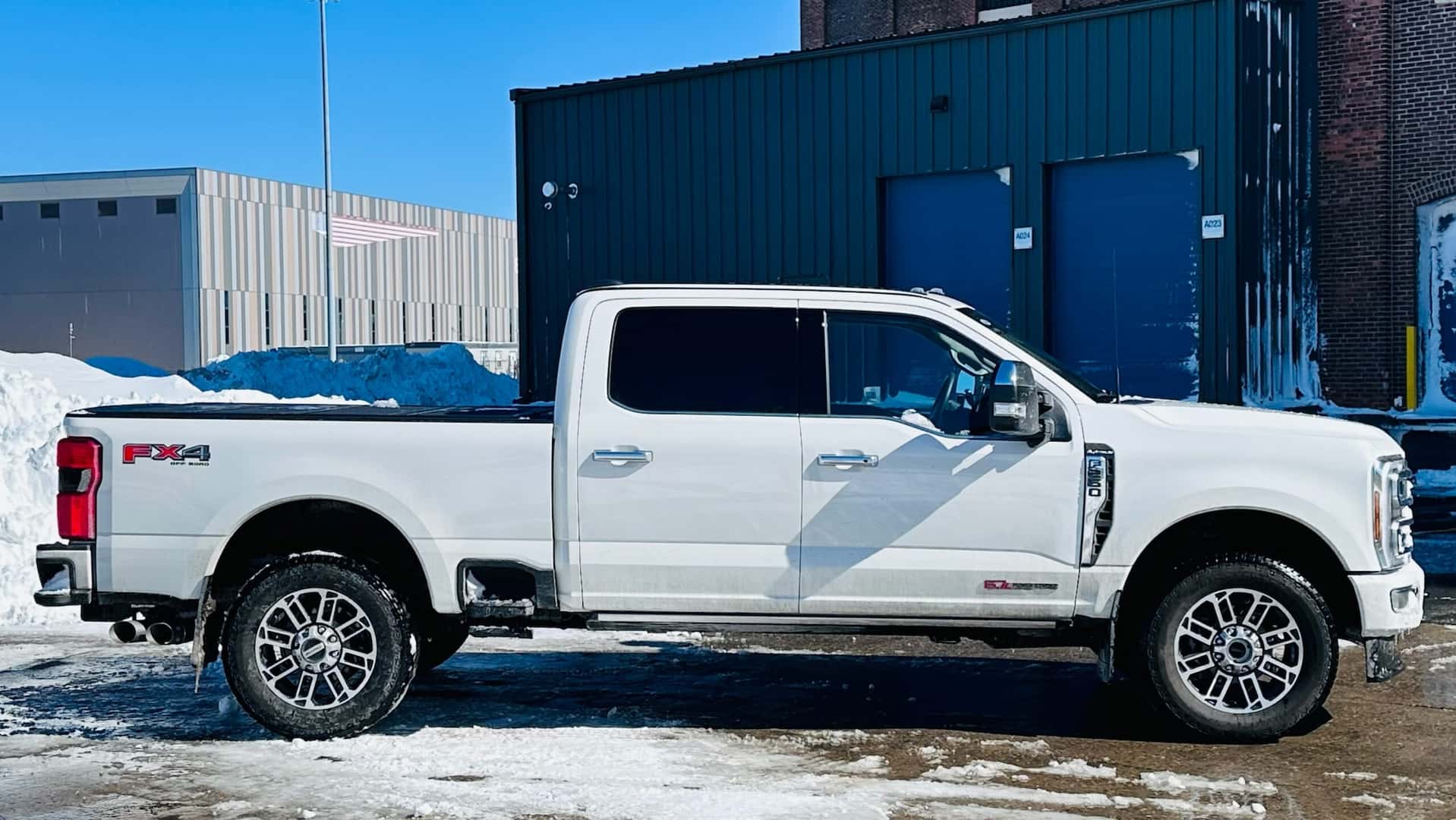 2026 Ford F250 Platinum Side View