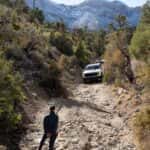 Raptor Off Roadeo Coming Through Rocks