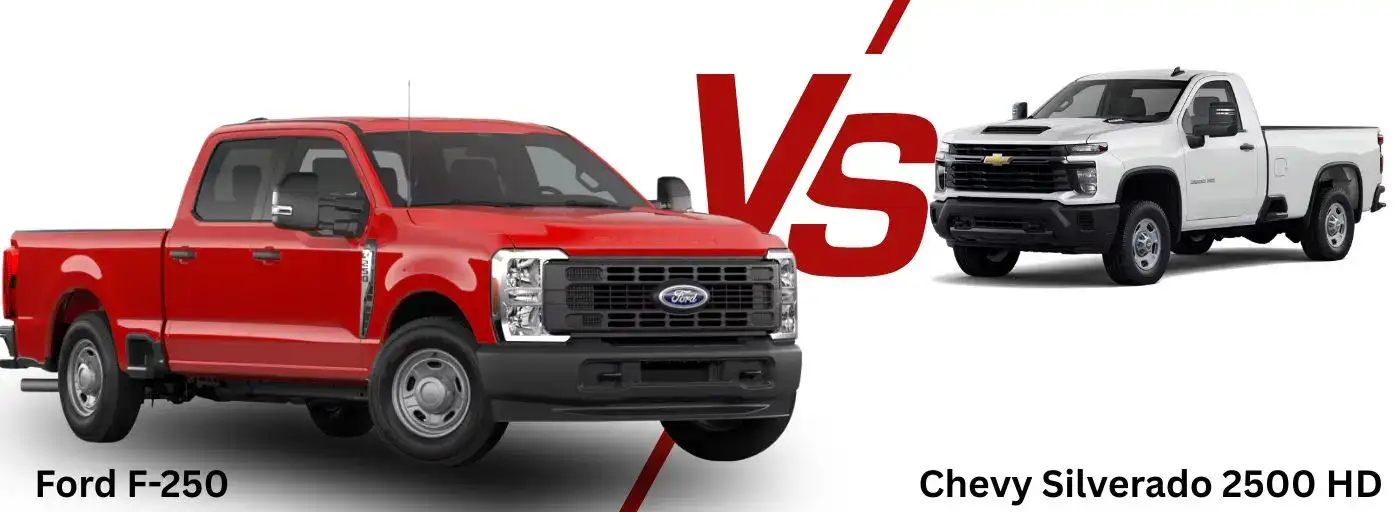Ford F-250 Super Duty vs Chevrolet Silverado 2500HD