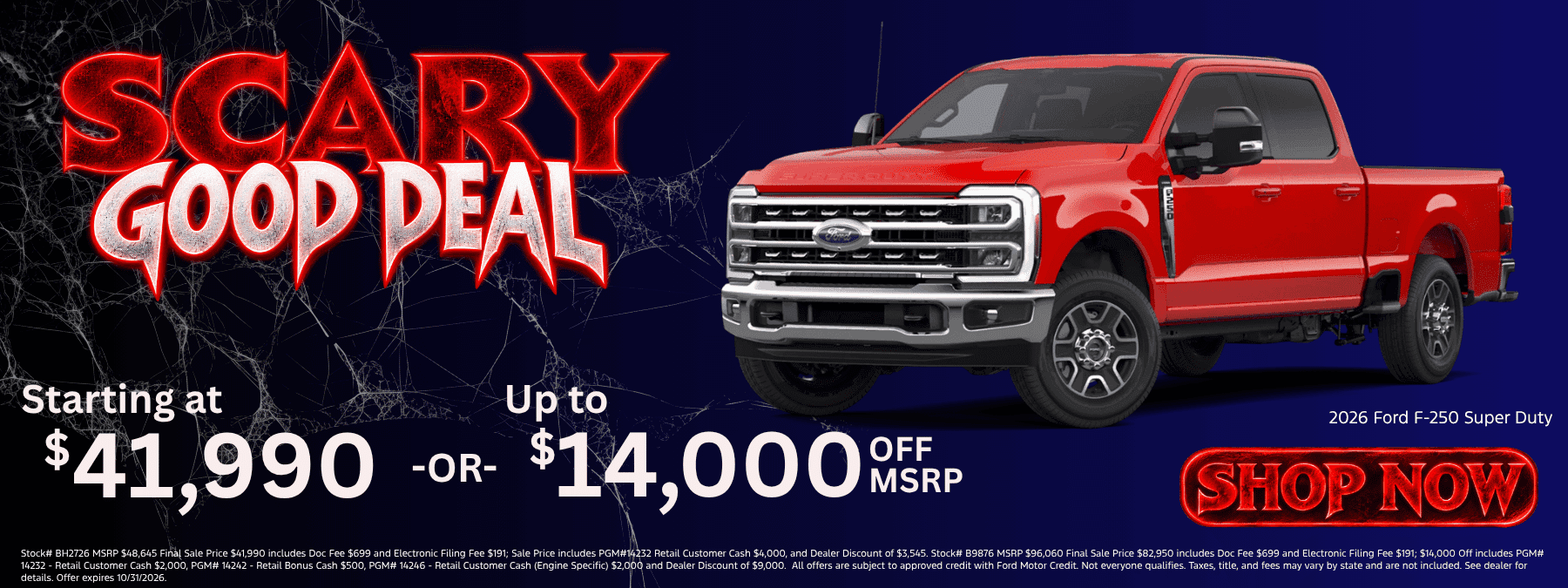 Get a Scary Good Deal on Ford F-250 Super Duty