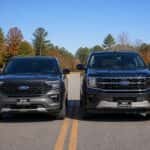 2026 Ford Explorer and 2027 Ford Expedition side by side comparison for Montgomery AL three-row SUV buyers
