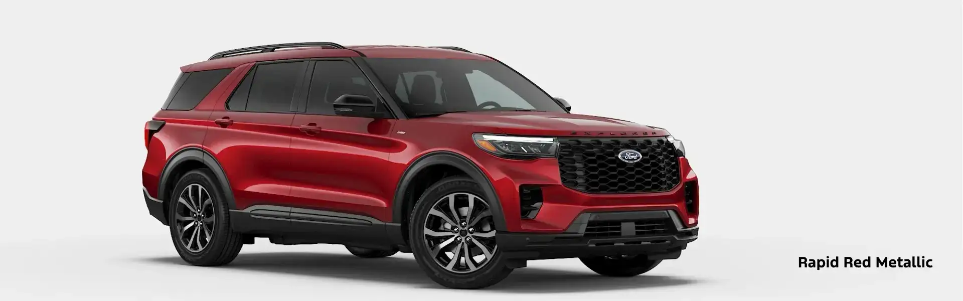 2026 Ford Explorer Rapid Red Metallic Tinted Clearcoat - Red Explorer