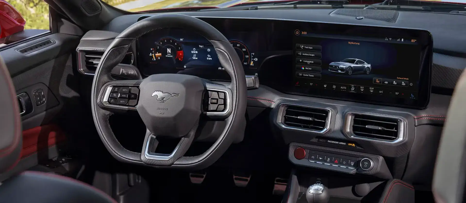 Mustang Interior Cockpit in Atlanta Georgia