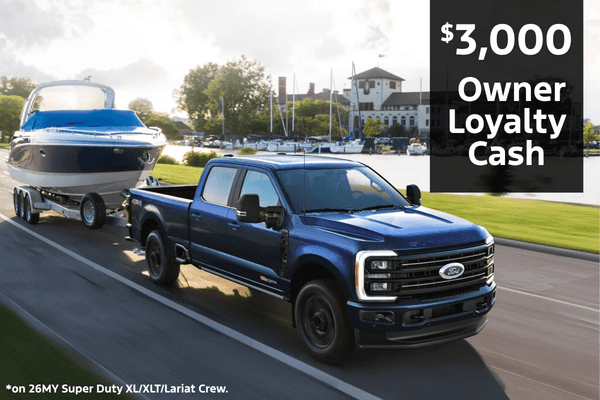 Summer Sales Event - $3000 Loyalty Cash on Super Duty