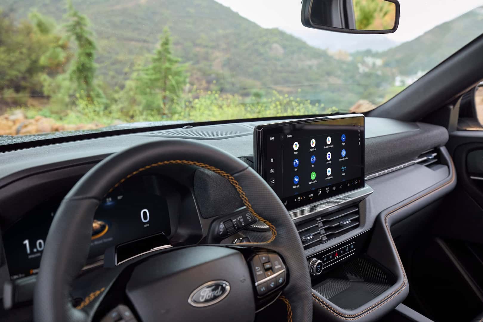 2026 Explorer Tremor Interior View of Infotainment Center