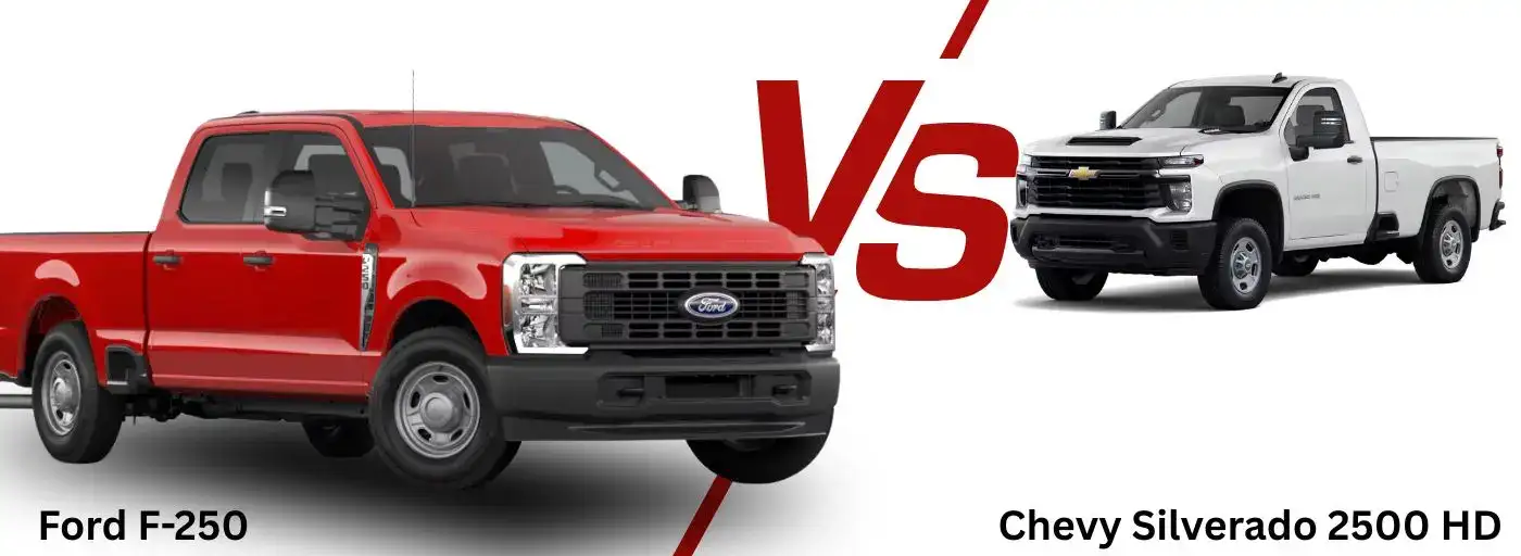 Ford F-250 Super Duty vs Chevrolet Silverado 2500HD