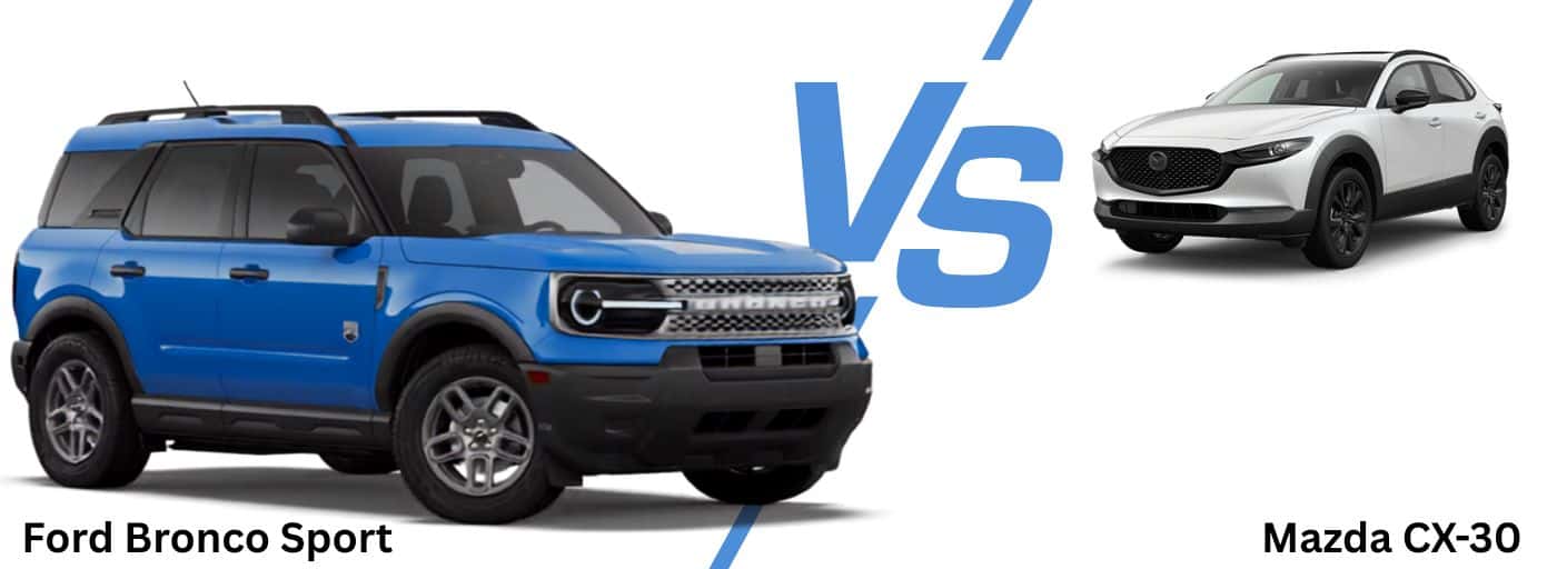 2026 Ford Bronco Sport vs Mazda CX 30