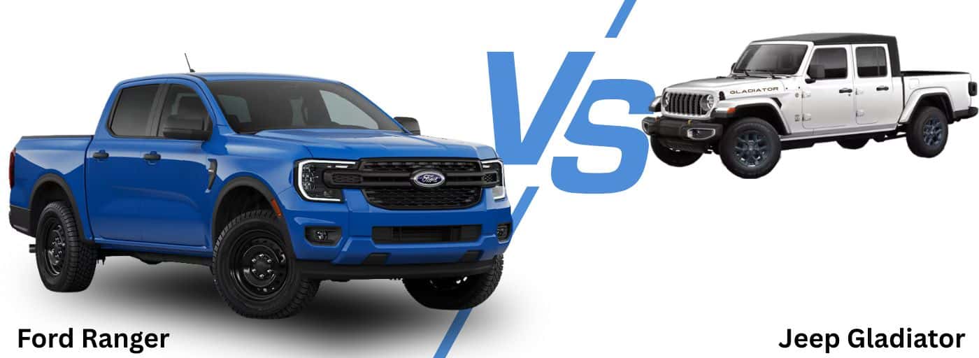 2026 Ford Ranger vs Jeep Gladiator