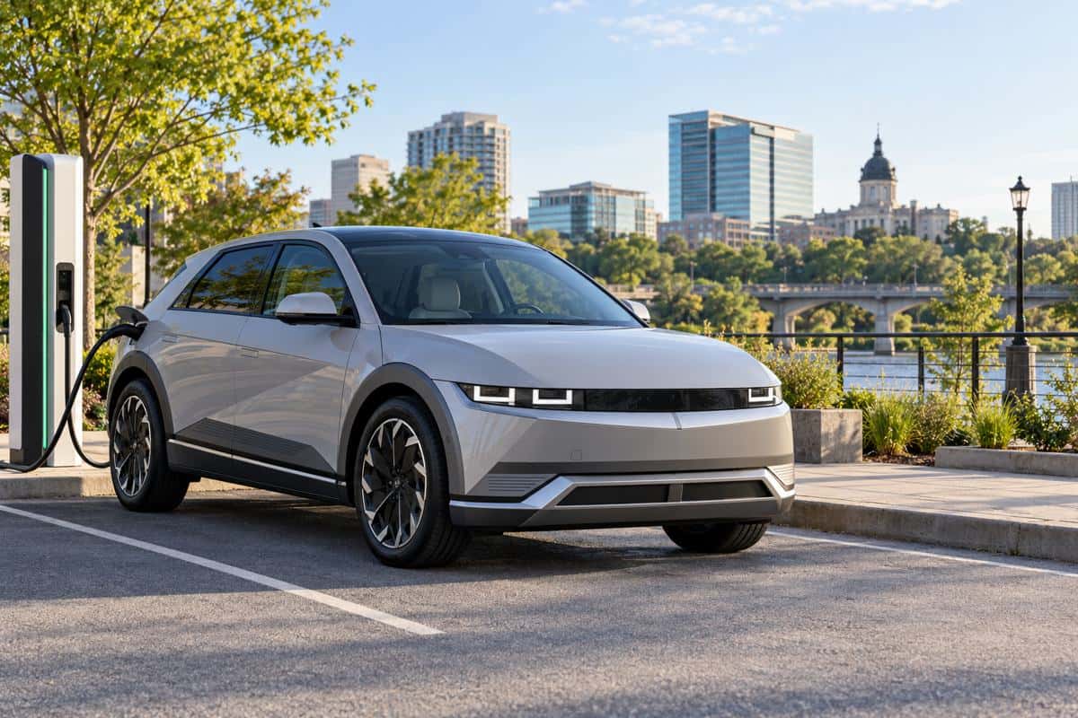 2026 Hyundai IONIQ 5 electric SUV charging