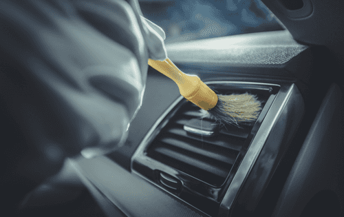 Detailing Interior of Vehicles at Schlossmann Subaru City