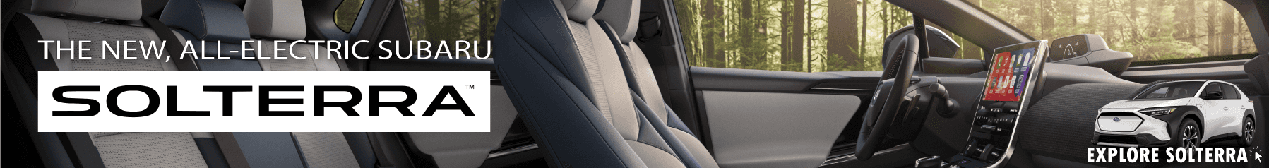 2023 Subaru Solterra New All Electric EV In Stock At Schlossmann Subaru City