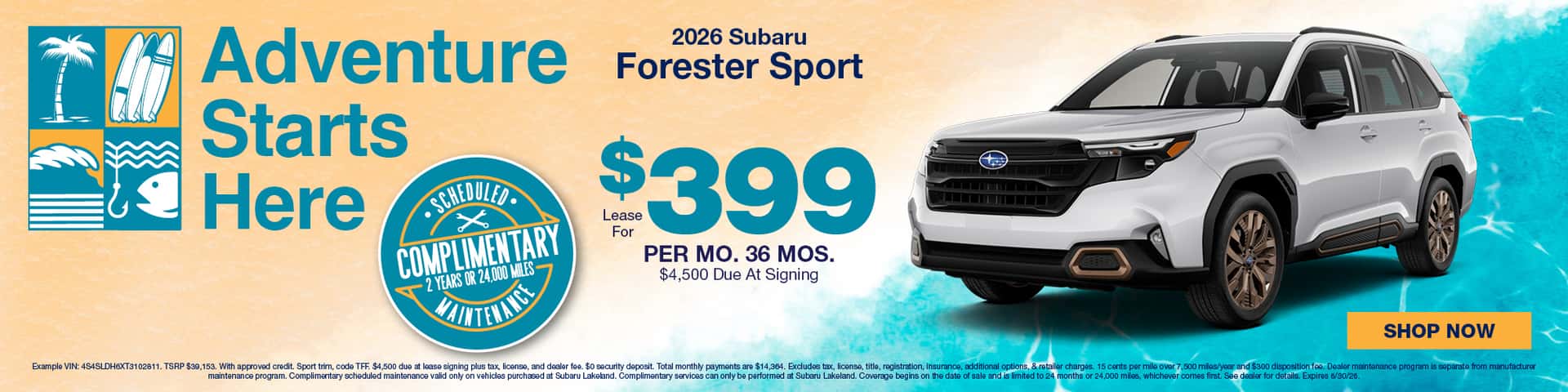 Forester June Offer