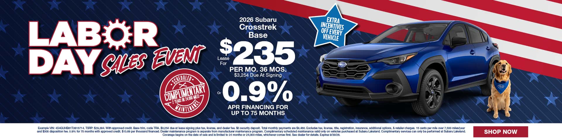 Sep Crosstrek