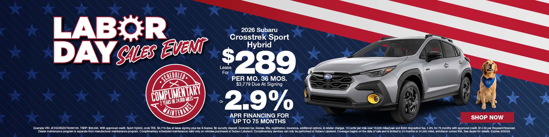 Sep Crosstrek Hybrid