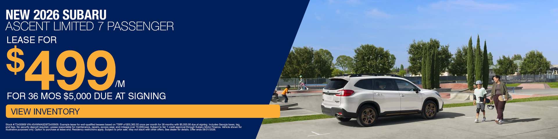subaru newnan georgia ascent