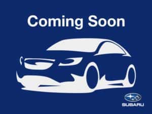Subaru coming soon