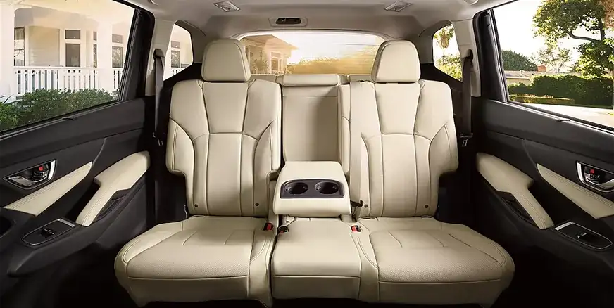 Multiple cup holders inside the 2026 Subaru Ascent