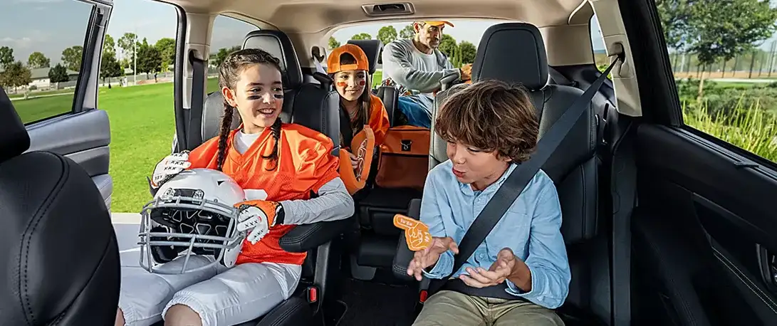 Family loading gear into a 2026 Subaru Ascent