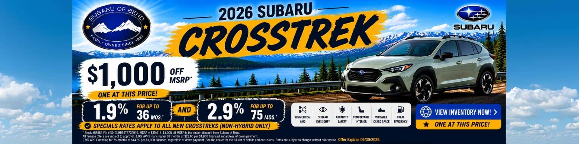 Subaru Outback Retail