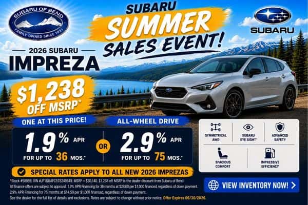 2026 Subaru Impreza