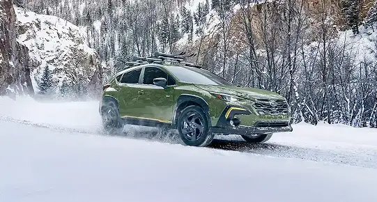 Subaru Symmetrical All-Wheel Drive optimizing traction