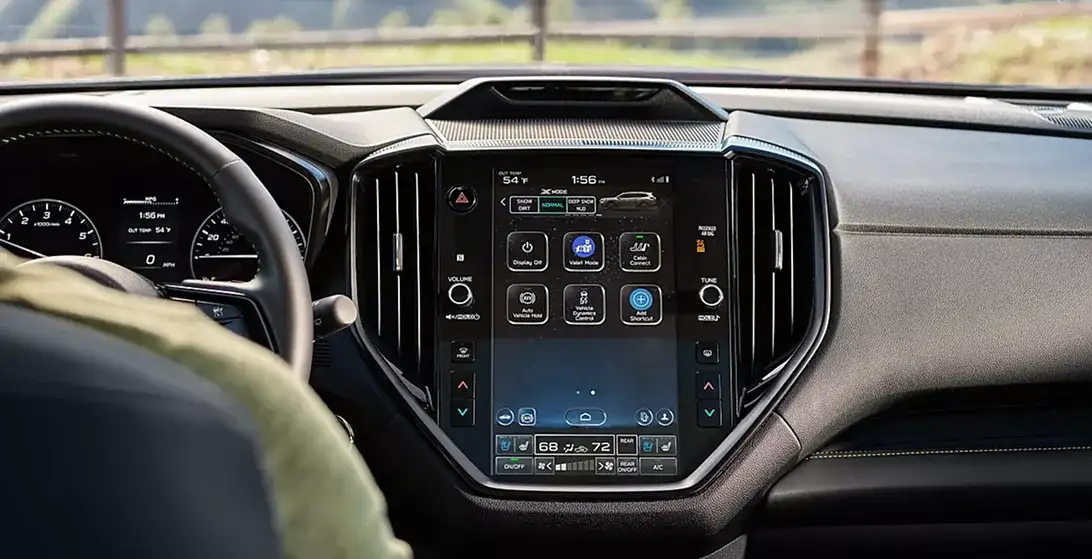 Cabin Connect communication system in the Ascent