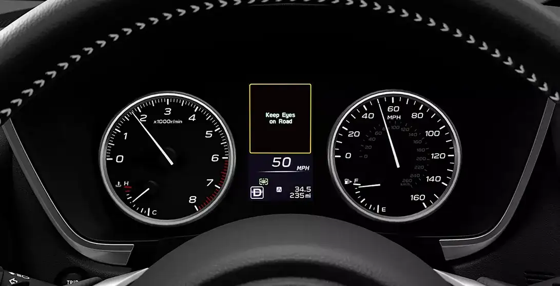 Subaru DriverFocus distraction mitigation system