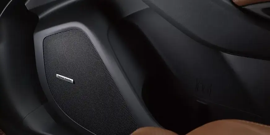 Harman Kardon surround-sound speaker in the Ascent