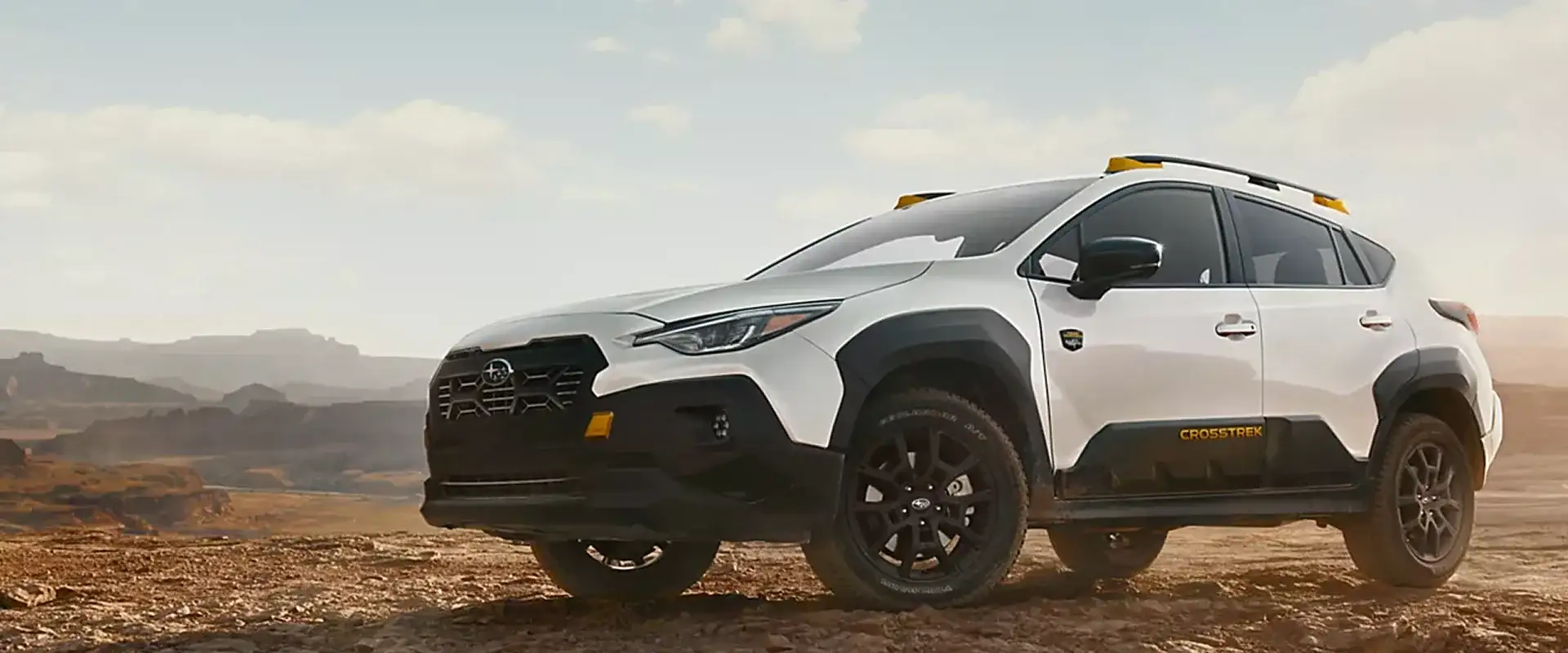 2026 Subaru Crosstrek parked in the high desert near Bend, Oregon