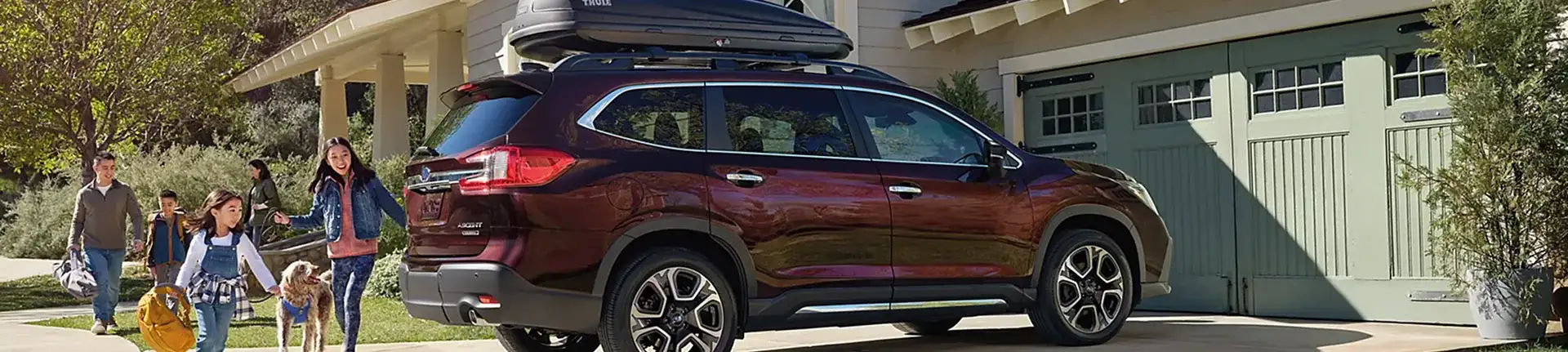 2026 Subaru Ascent driving on an open road