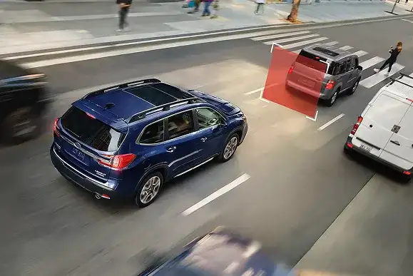 Pre-collision braking system of the Ascent