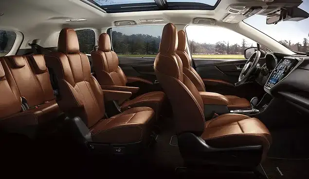 Seven-passenger seating in the 2026 Subaru Ascent