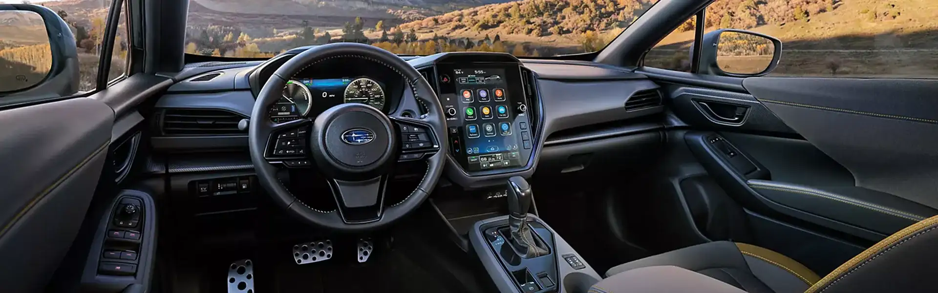 Subaru Multimedia touchscreen in the 2026 Crosstrek