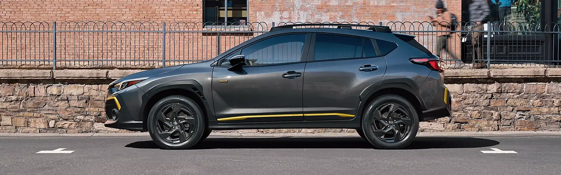 2026 Subaru Crosstrek driving on an open road