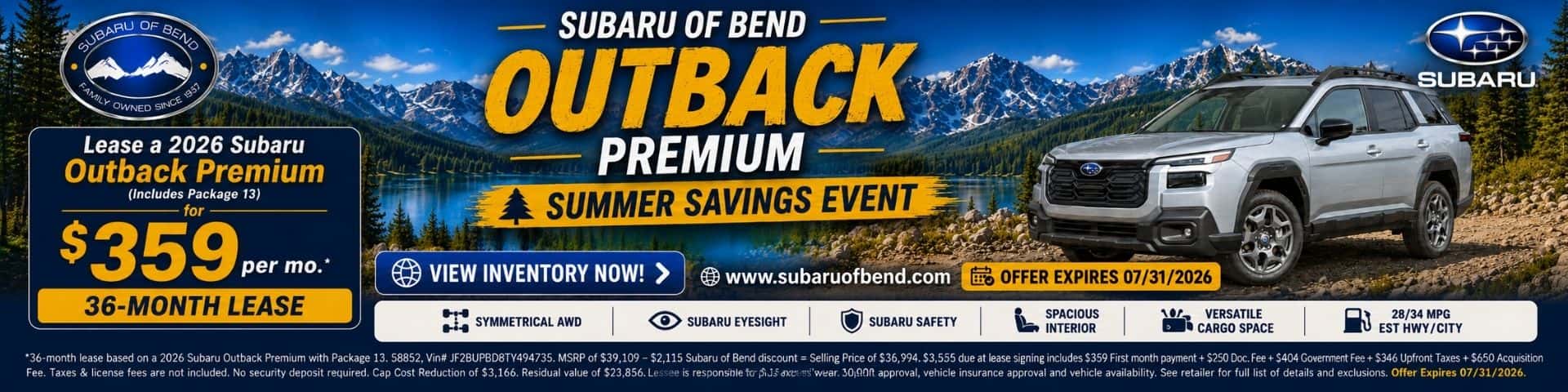 Outback Lease July 19