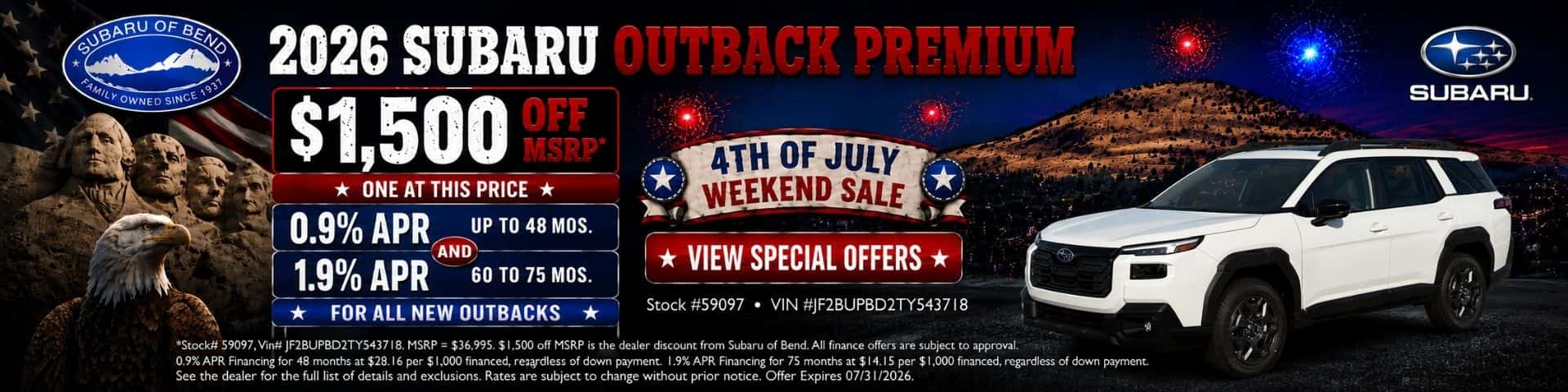 outback Purchase