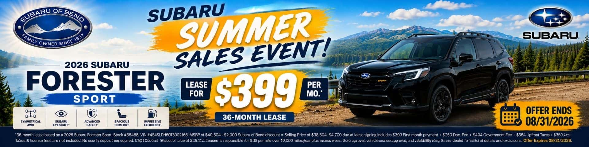Forester Lease 08-19