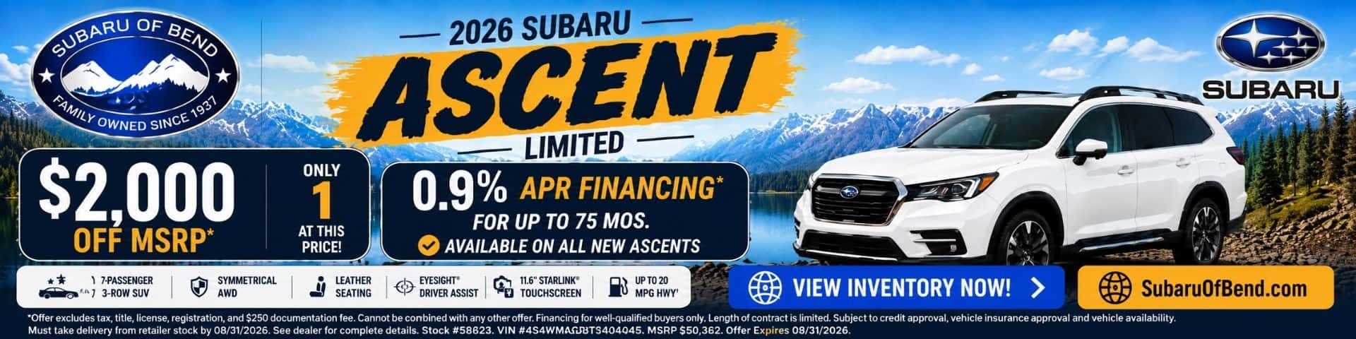 Ascent Purchase July 7
