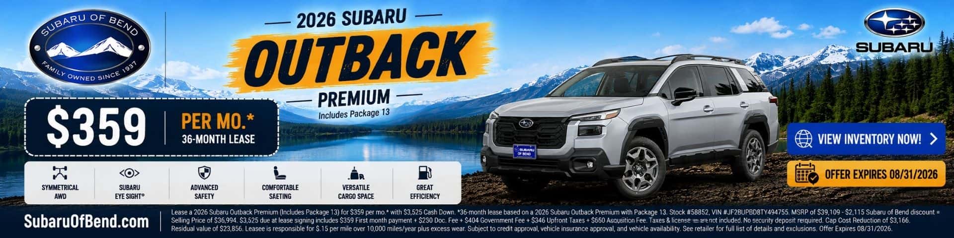 Outback Lease 08-07