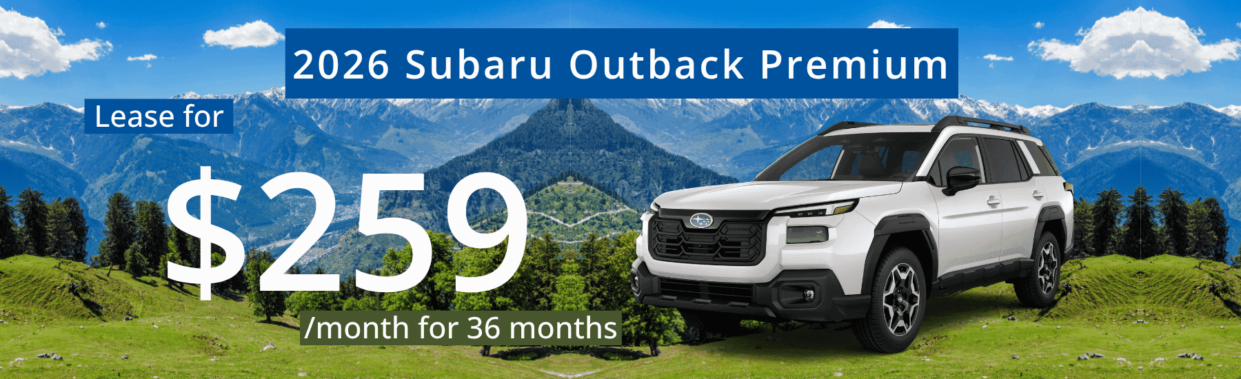 September 2026 Subaru Outback Lease Special