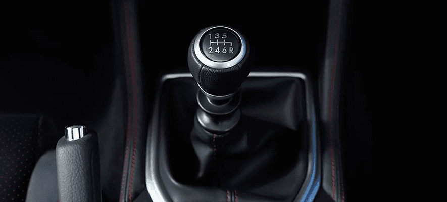 Quick-Shifting 6-Speed Manual Transmission