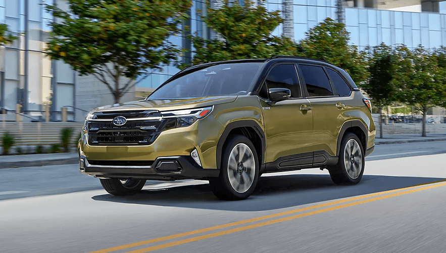 Efficient, Capable Subaru Hybrid Powertrain