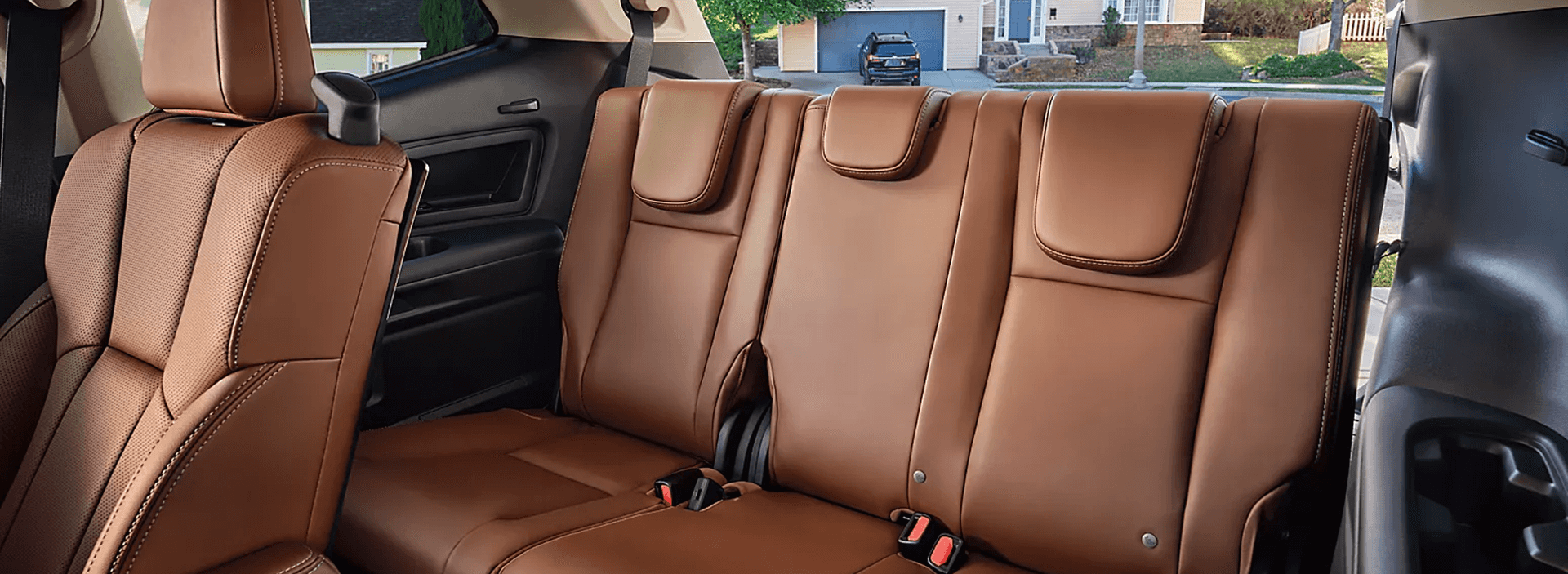Spacious,
   Connected, and Comfortable 3-Row SUV Interior