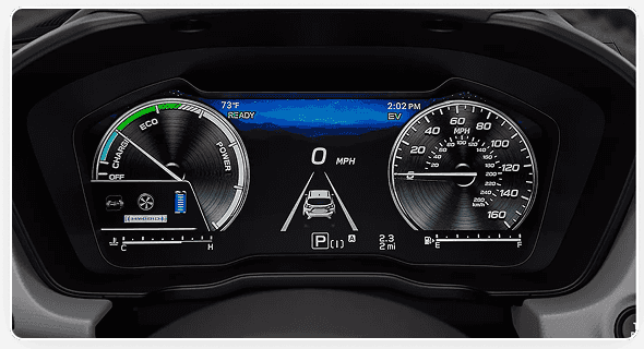 Standard Fully Digital Instrument Cluster