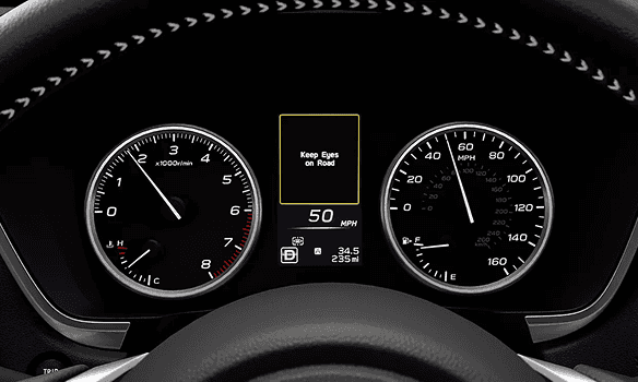 Subaru DriverFocus®
     Distraction Mitigation System